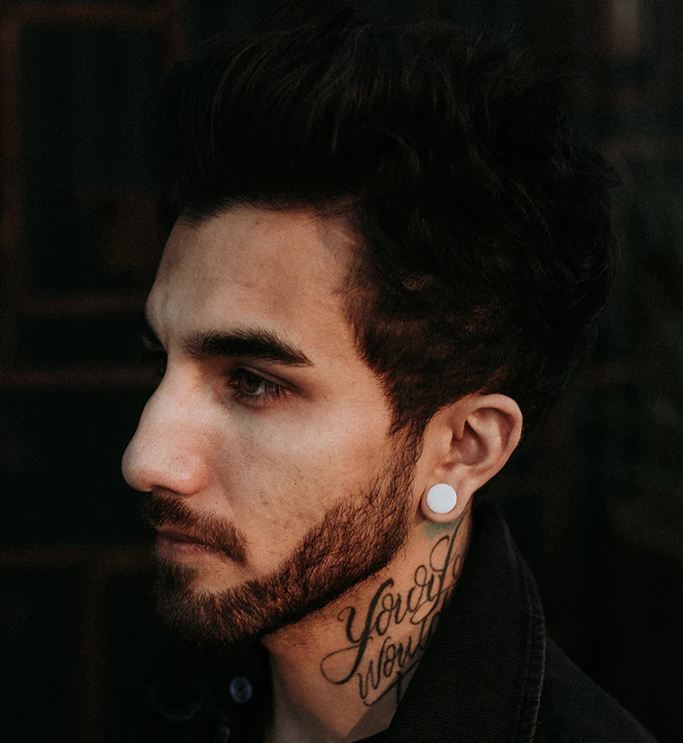 White Quartz Stone Plugs - Mrs Treak