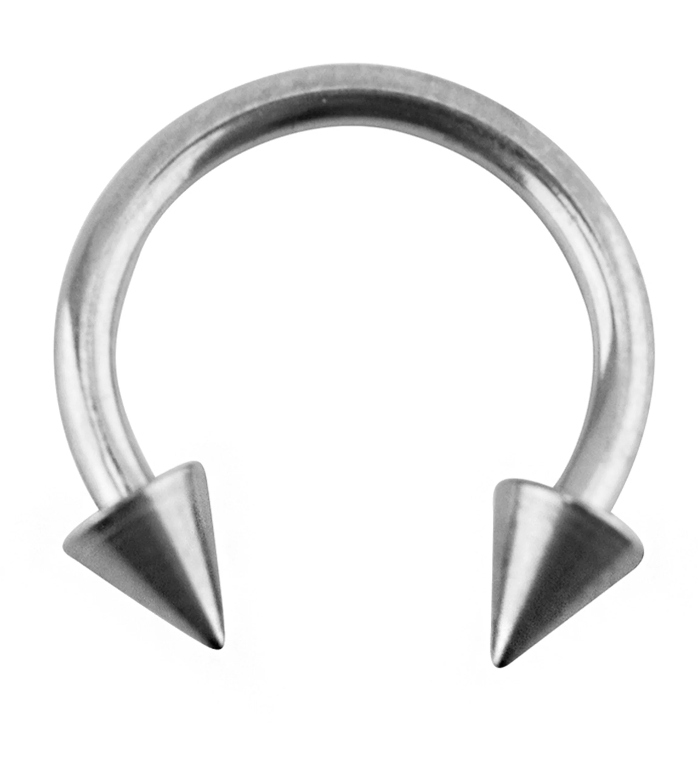 Titanium Spiked Circular Barbell - Mrs Treak