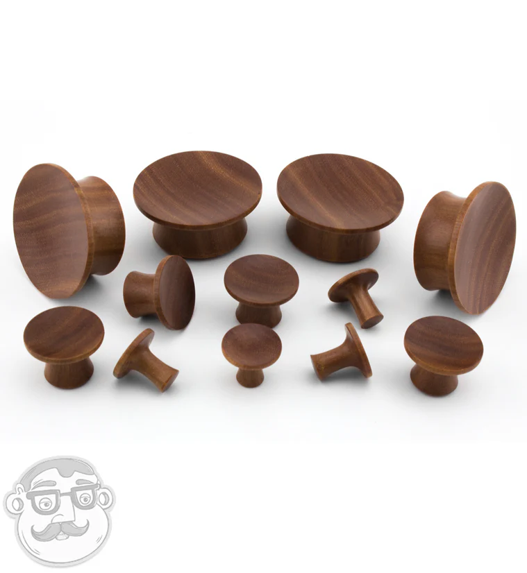 Saba Wood Mayan Flare Plugs - Mrs Treak