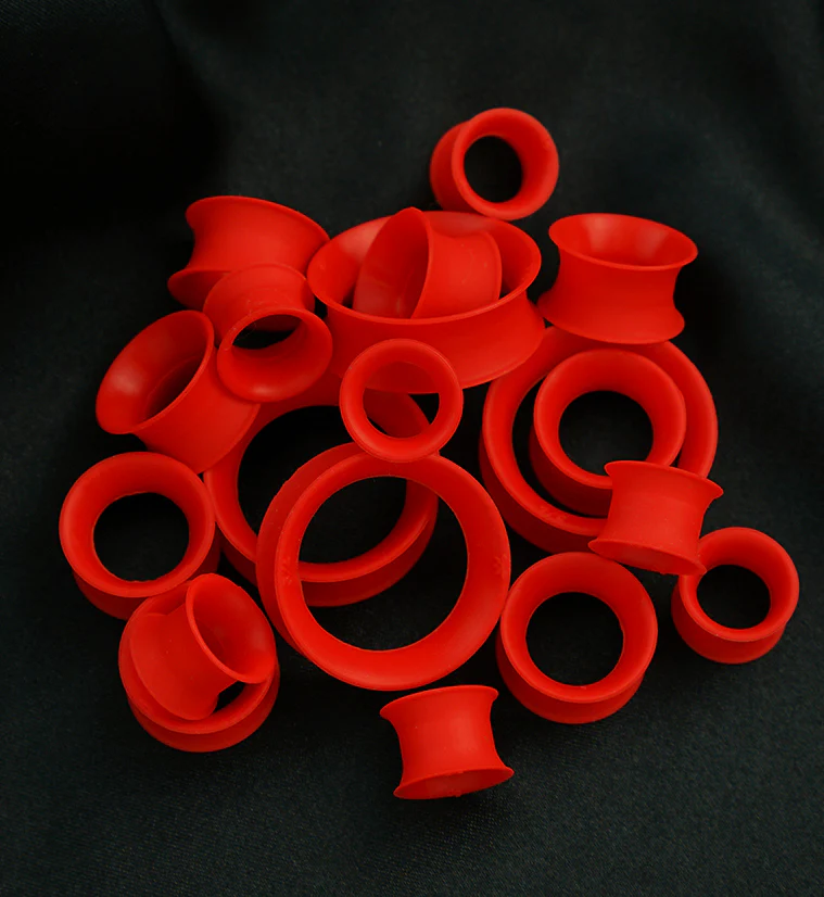 Kaos Red Silicone Skin Eyelets - Mrs Treak
