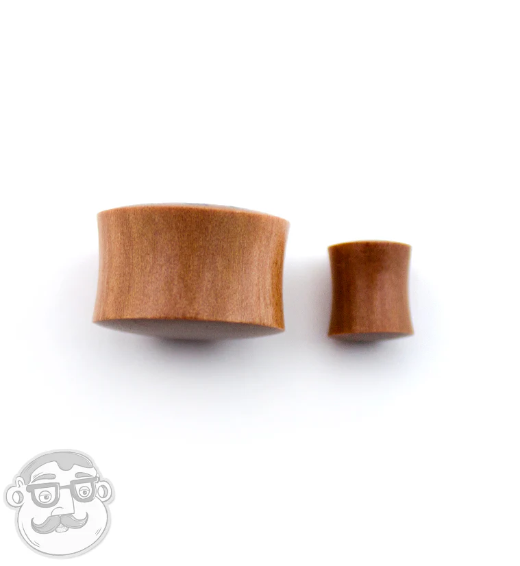 Saba Wooden Plugs With Striped Inlay - Mrs Treak