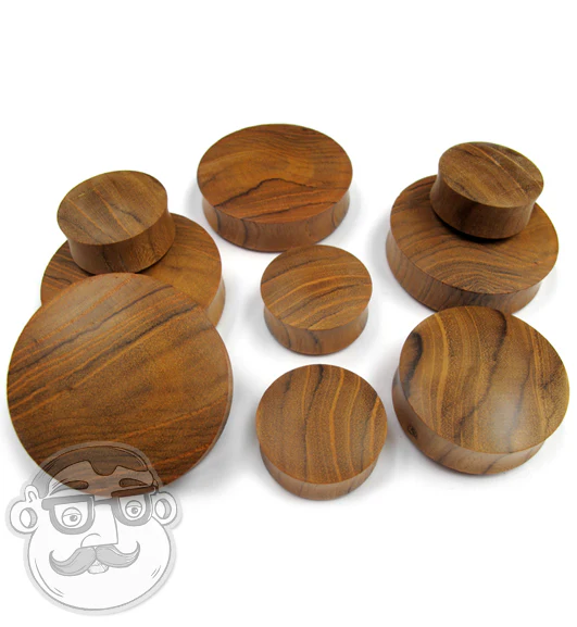 Teak Wood Plugs - Mrs Treak
