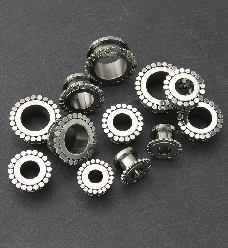 Circlet Stainless Steel Tunnel Plugs - Mrs Treak