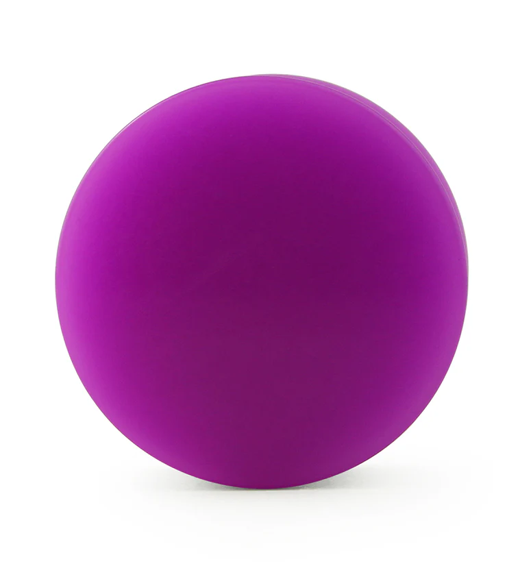 Purple Double Flare Solid Plugs - Mrs Treak