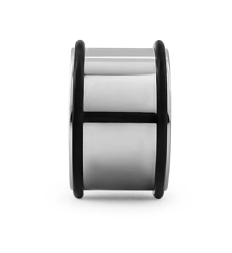 Simple Stainless Steel Ear Tunnels - Mrs Treak