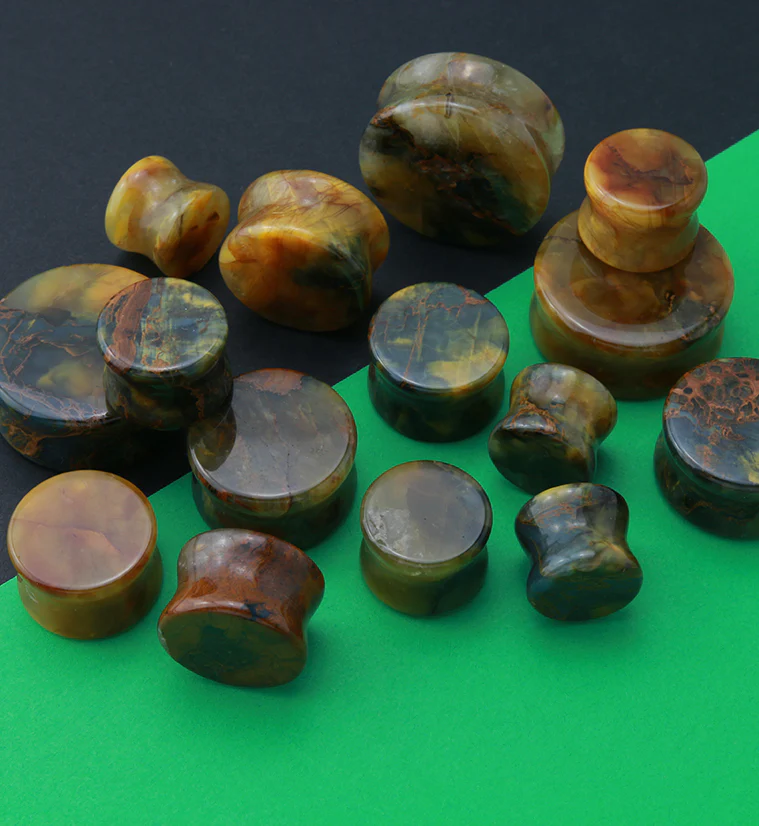 Nellite Stone Plugs - Mrs Treak