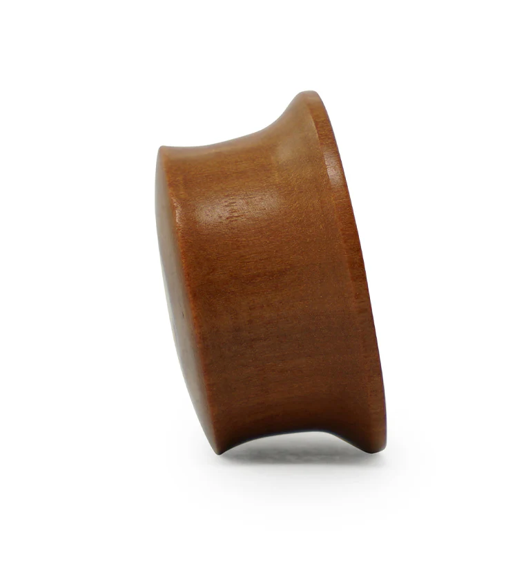Saba Wood Mayan Flare Tunnel Plugs - Mrs Treak