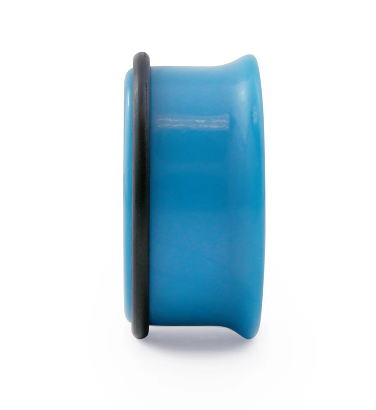 Blue Single Flare Plugs - Mrs Treak