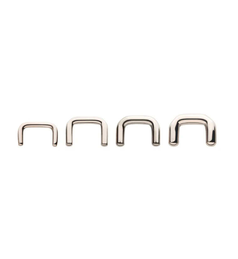 Titanium Septum Staple Retainer - Mrs Treak