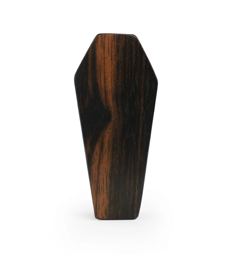 Areng Wood Coffin Plugs - Mrs Treak