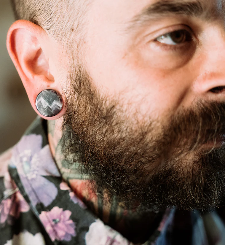 Amethyst Stone Plugs - Mrs Treak