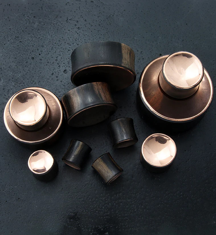 Auda Copper Wood Plugs - Mrs Treak