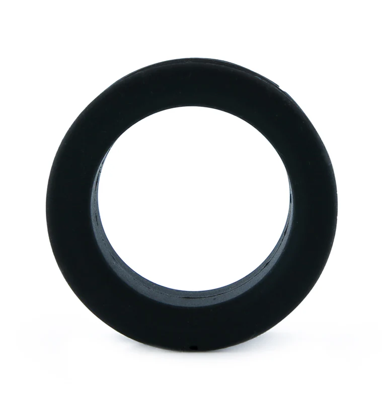 Kaos Black Silicone Tunnels - Mrs Treak