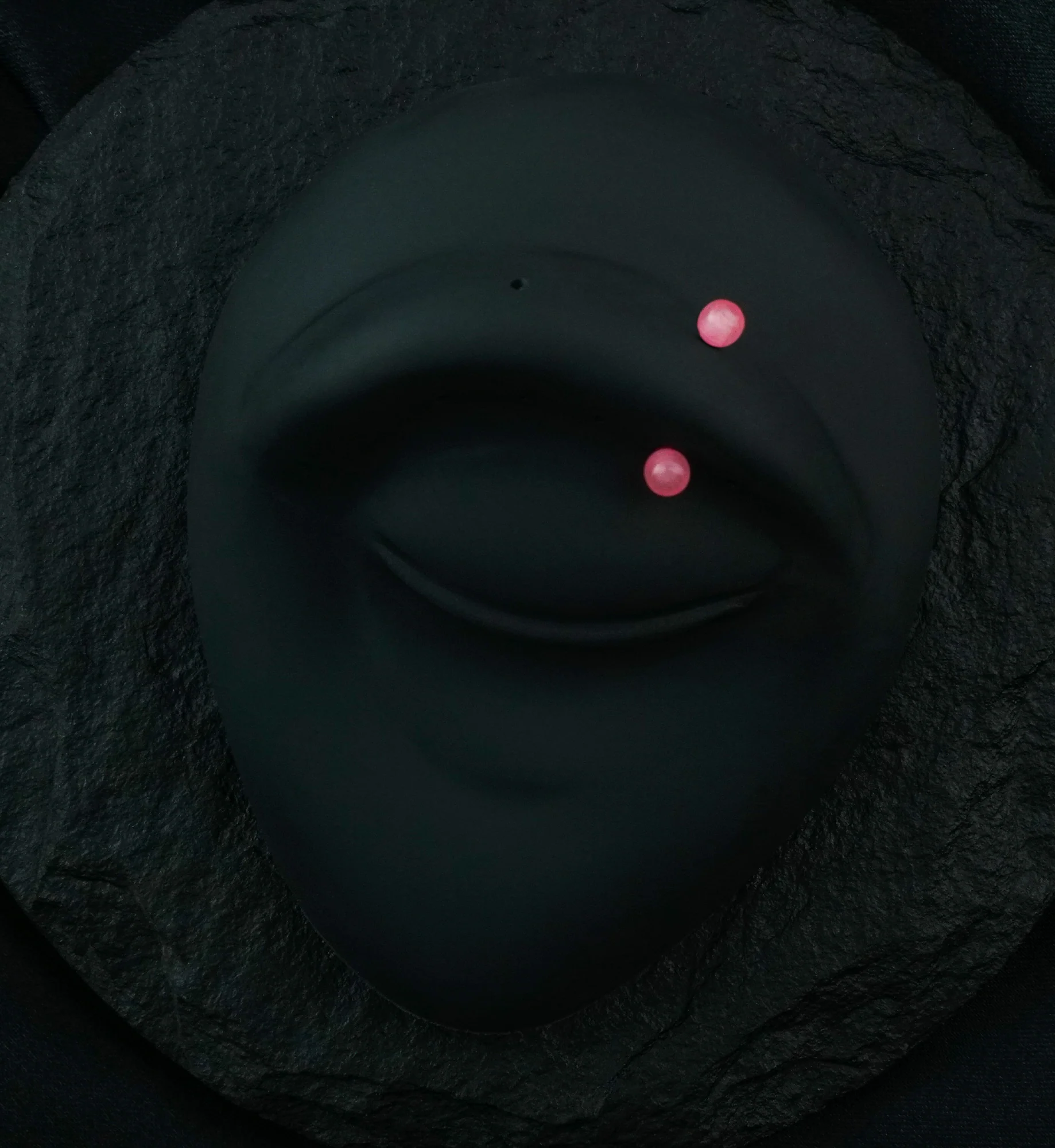 Glow In The Dark Curved Barbell - Mrs Treak