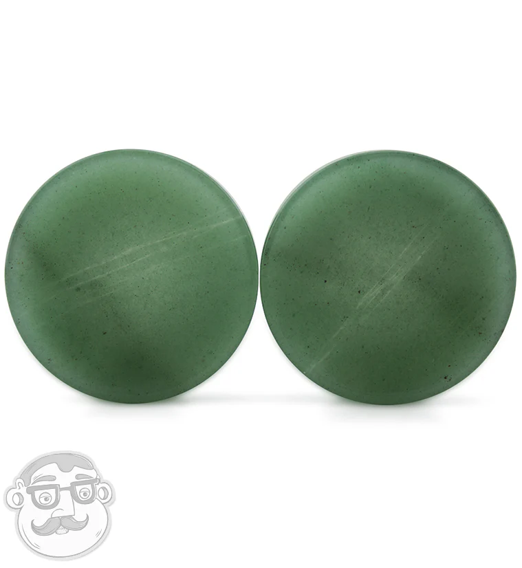 Aventurine Green Stone Plugs - Mrs Treak