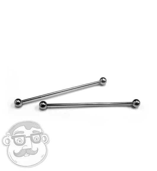 Stainless Steel Industrial Barbell - Mrs Treak