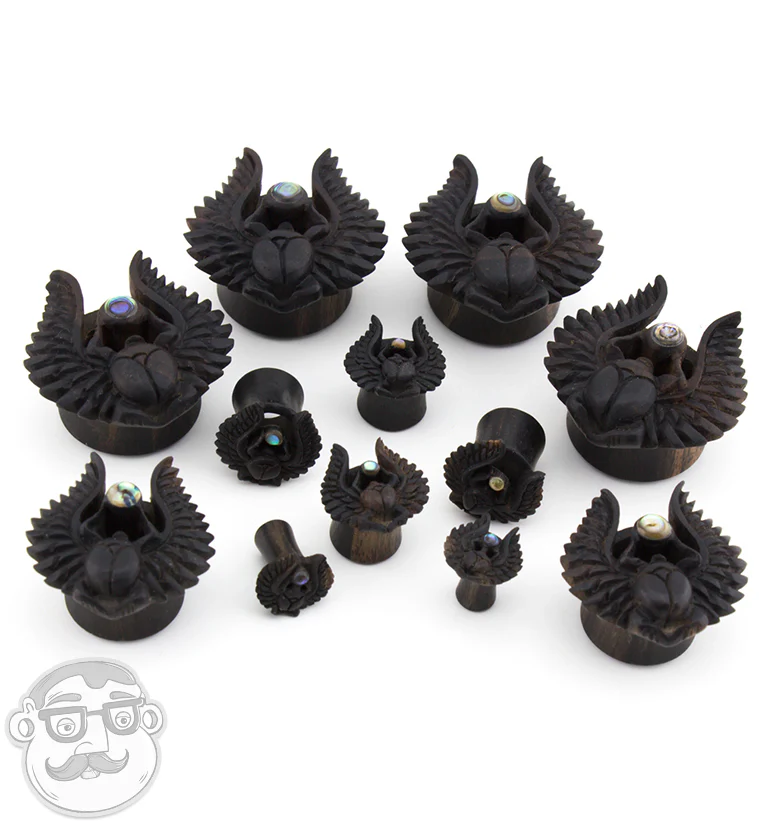 Sacred Beetle Areng Wood Tunnels - Mrs Treak