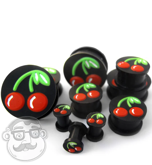 Silicone 3D Cherry Plugs - Mrs Treak