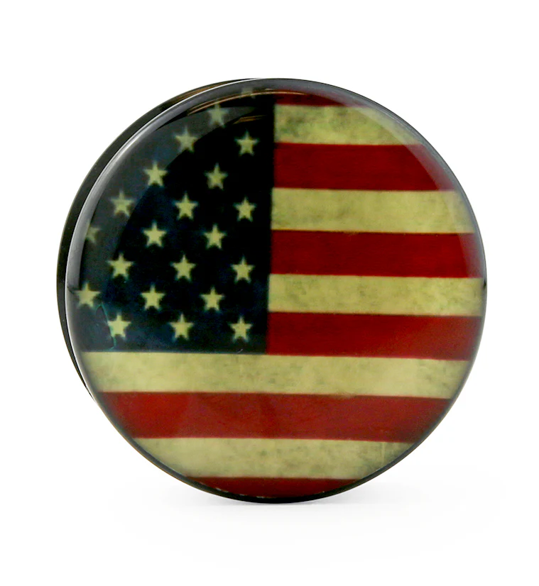 USA Flag Plugs - Mrs Treak