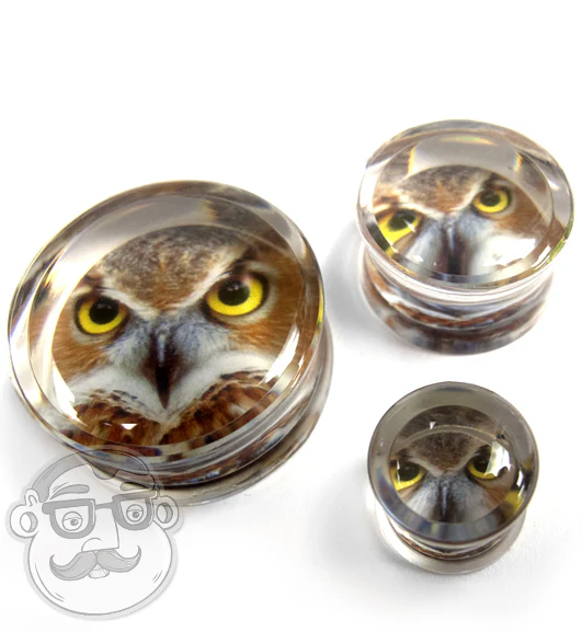 Clear Owl Plugs - Mrs Treak