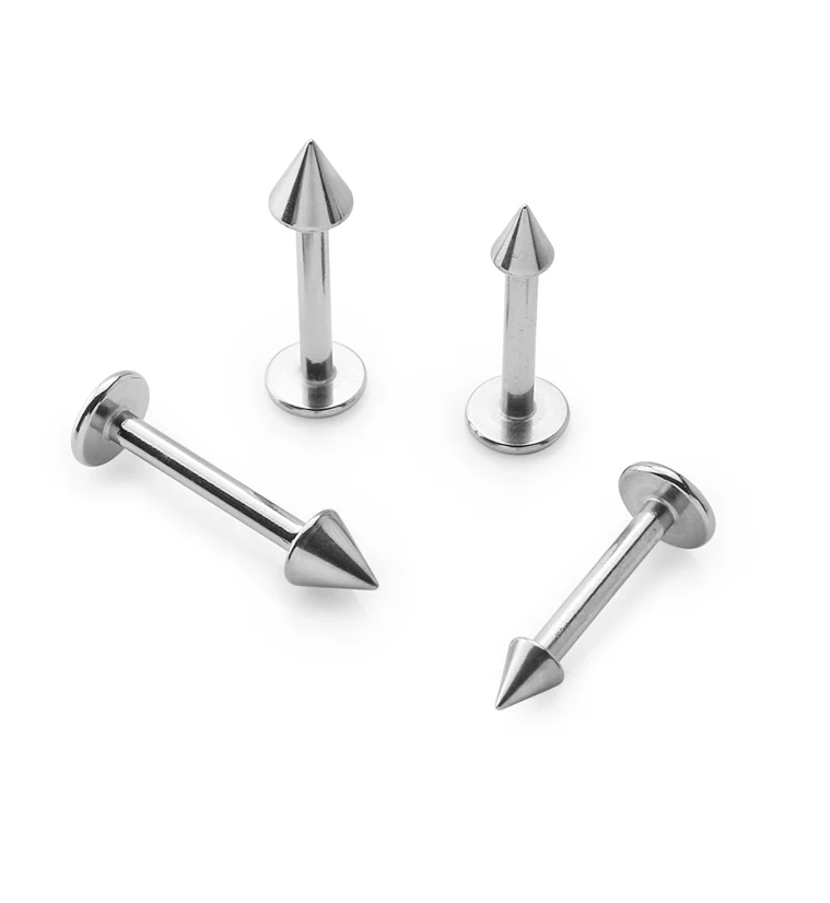 Titanium Spike Labret - Mrs Treak