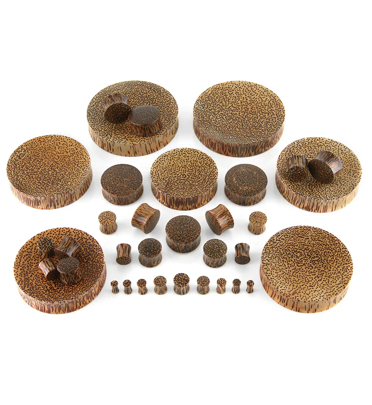 Coconut Wood Plugs - Mrs Treak