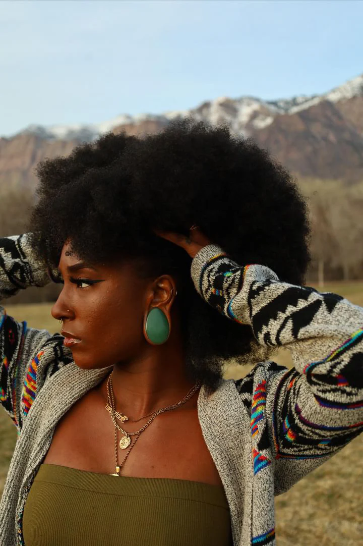 Aventurine Stone Teardrop Plugs - Mrs Treak