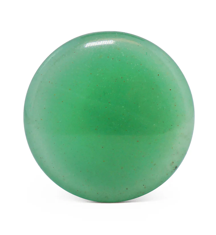 Aventurine Stone Plugs - Single Flare - Mrs Treak