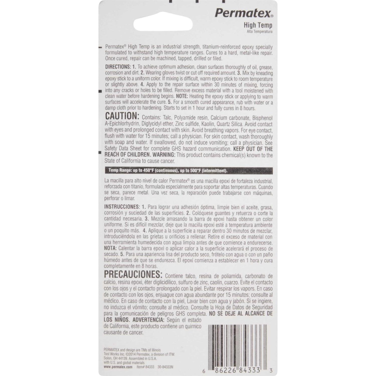 Permatex 84200 Marine H2 Hold Epoxy - MT - Mrs Treak