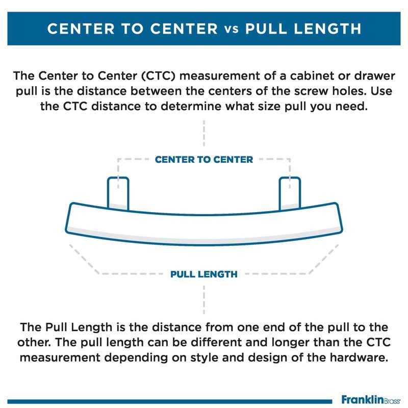 Franklin Brass Bar Adjustable Cabinet Pull 1-3/8 to 4 P44364-FB-B - MT - Mrs Treak