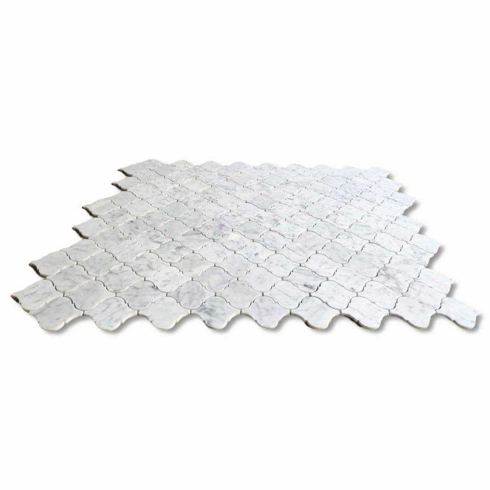 Marble Online Arabesque Marble Baroque Lantern Mosaic Tile - MT - Mrs Treak