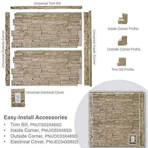 Stonewall Canyon Ridge Stacked Stone Faux - MT - Mrs Treak