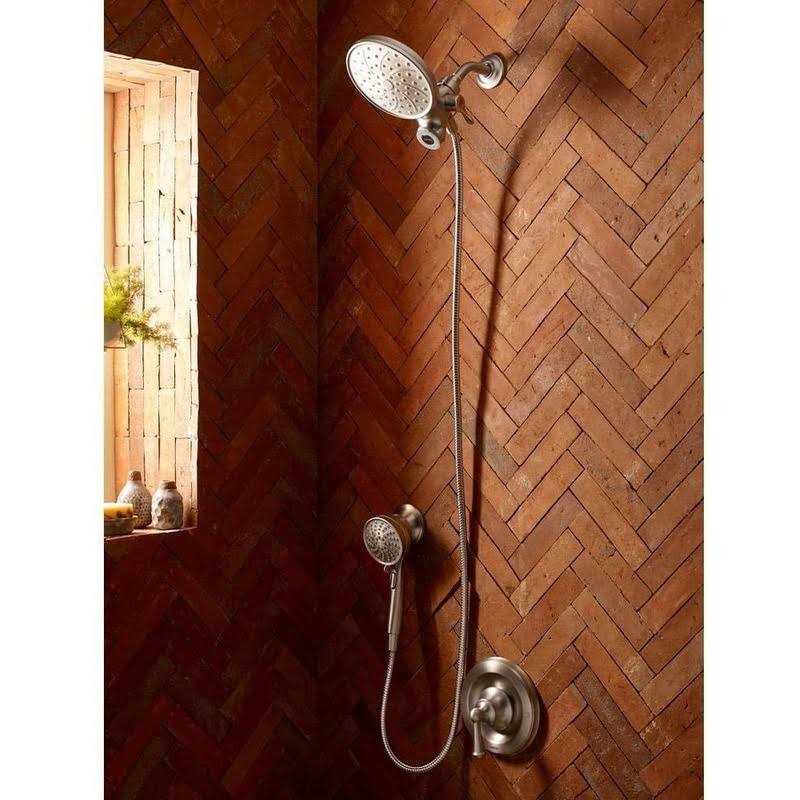 Moen Brecklyn Single-Handle 6-Spray Tub Shower Faucet Magnetix Rainshower - MT - Mrs Treak