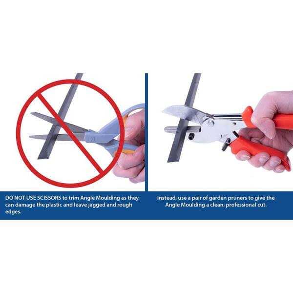 Outwater Plastics Black Thick Styrene Plastic Angle Moulding - MT - Mrs Treak