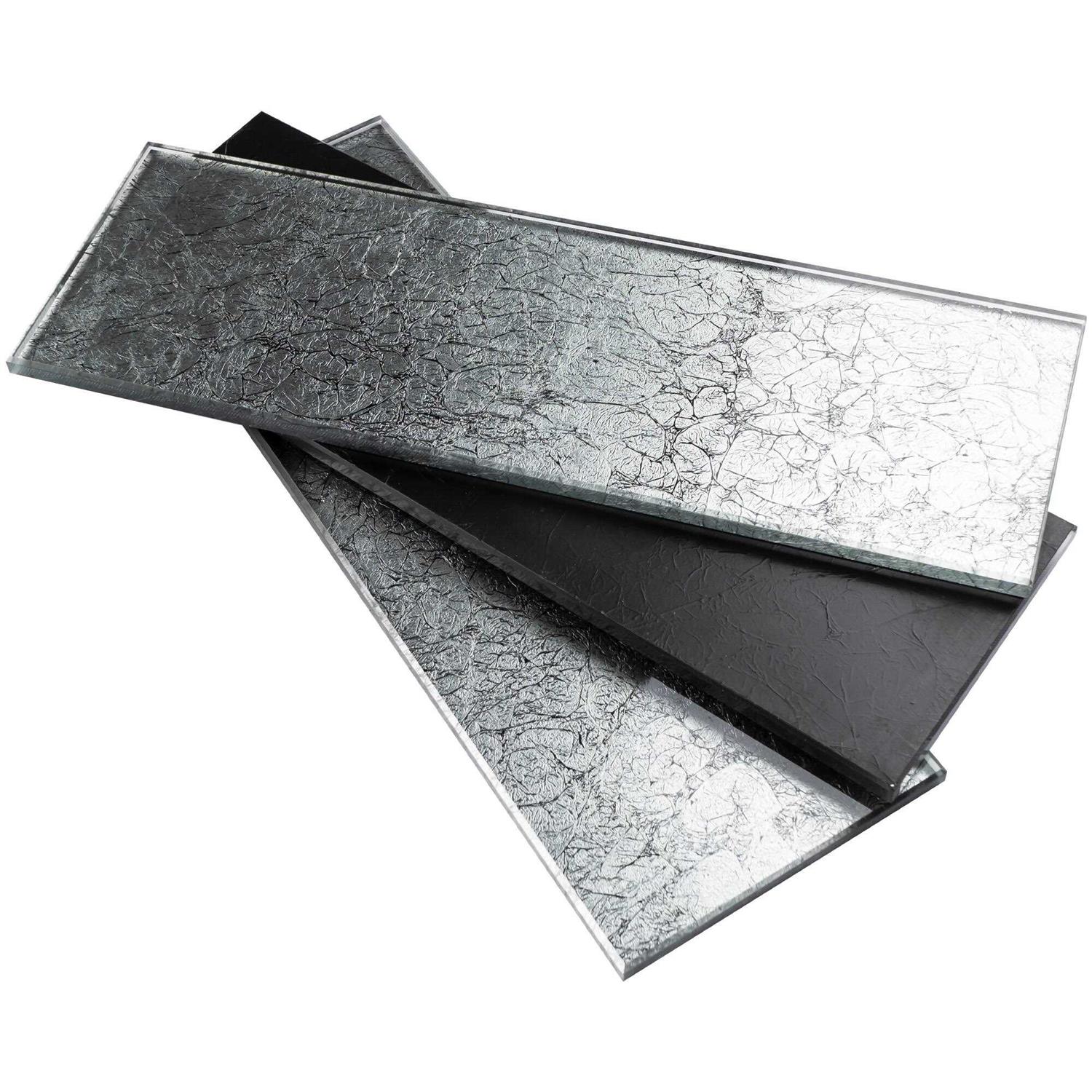 Crystile 4 x 12 Glass Mosaic Subway Tile Supreme Tile - MT - Mrs Treak