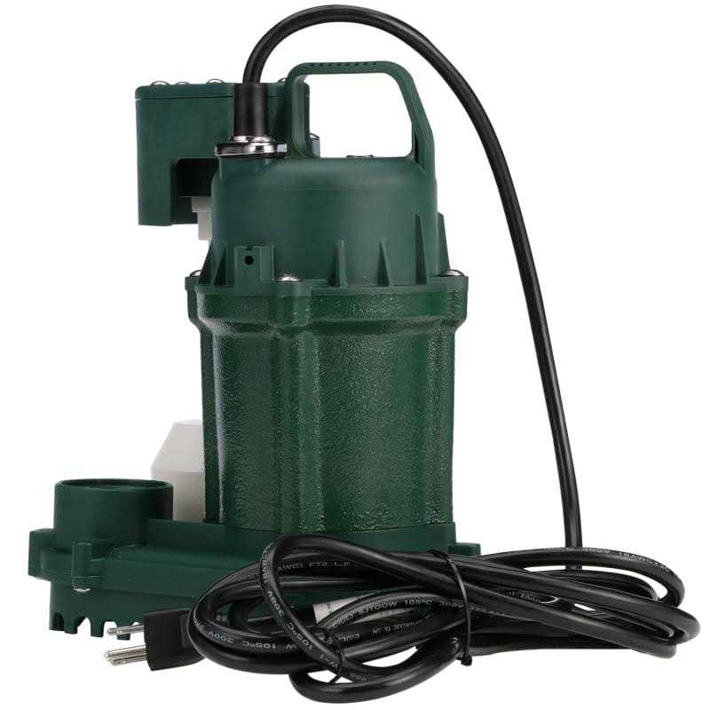 Zoeller 1/3 HP Cast Iron Sewage Pump - MT - Mrs Treak