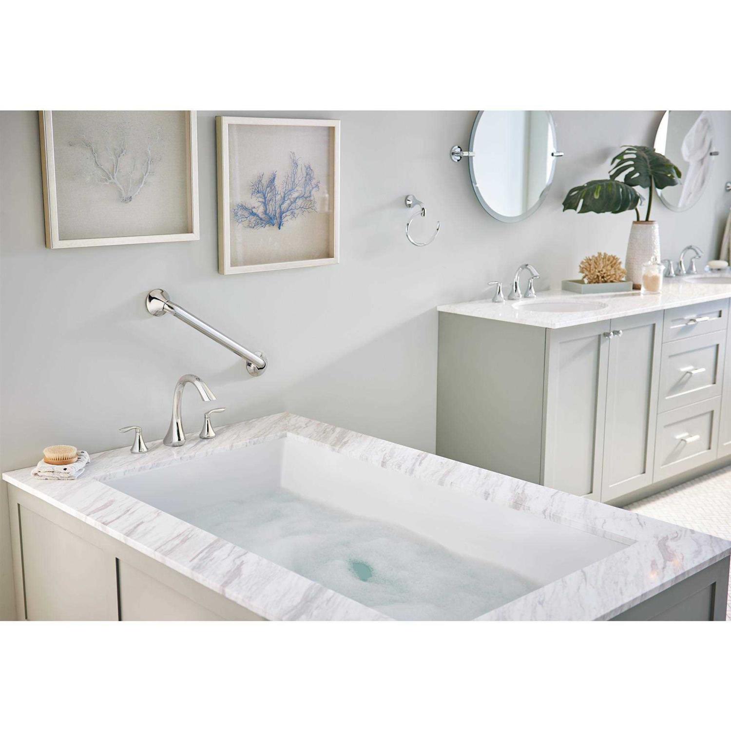 Moen Eva Two Handle Roman Tub Faucet T943 - MT - Mrs Treak