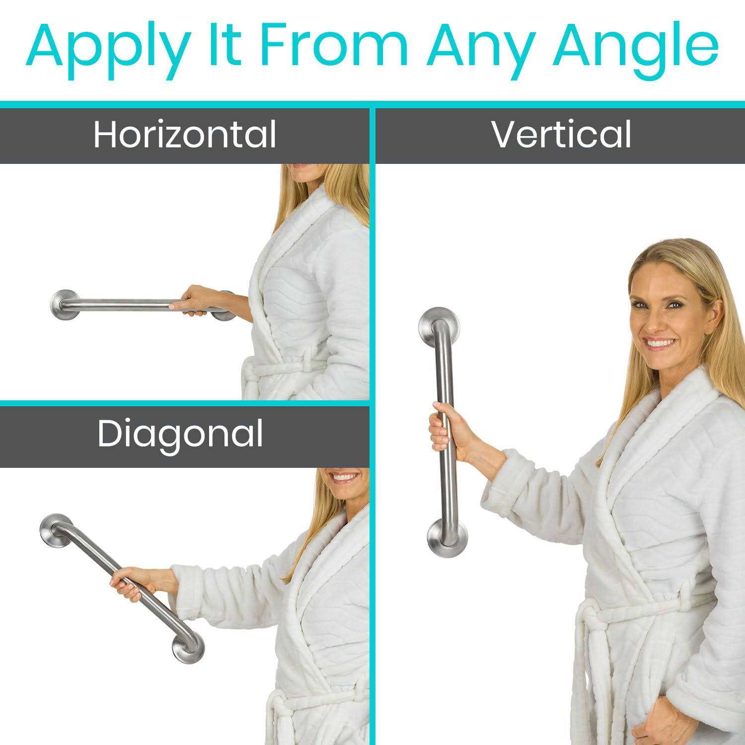 Vive Metal Grab Bar - MT - Mrs Treak