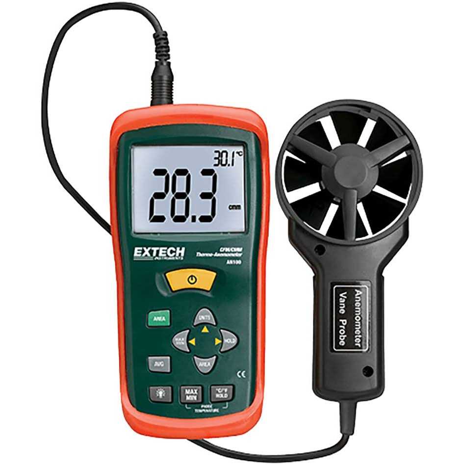 Extech AN100 Anemometer CFM/CMM - MT - Mrs Treak