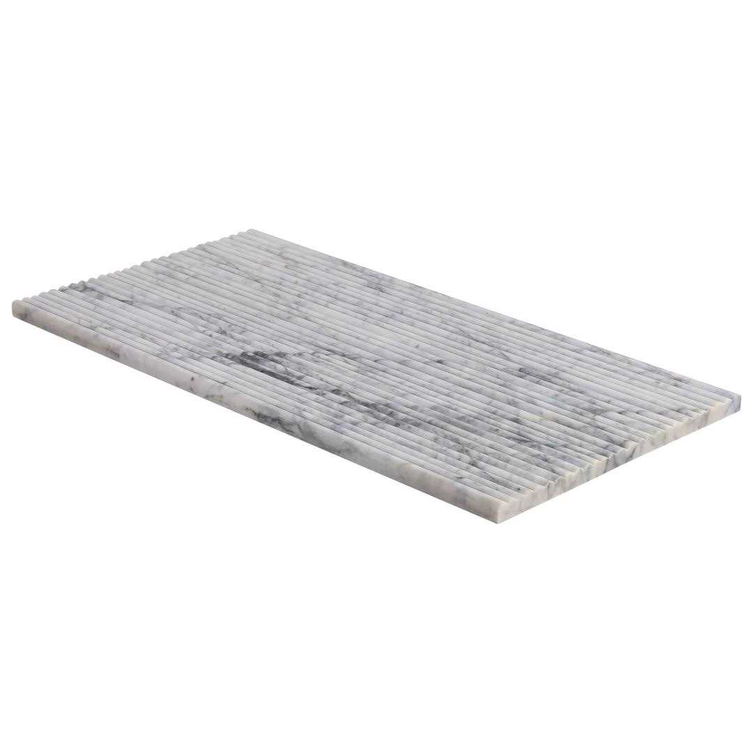 Striada 12” W x 24” L Marble Singular Tile Ivy Hill Tile - MT - Mrs Treak