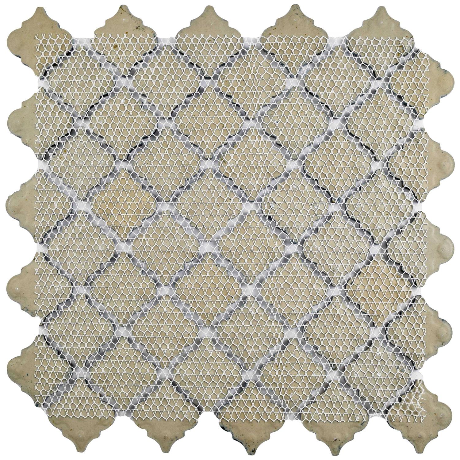 Merola Tile Hudson Penny Round 1 x 1 Porcelain Penny Round Mosaic Wall & Floor Tile - MT - Mrs Treak