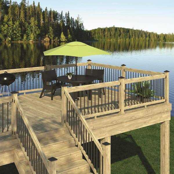 ProWood 6-Step Ground Contact Pressure Treated Pine Stair Stringer - MT - Mrs Treak