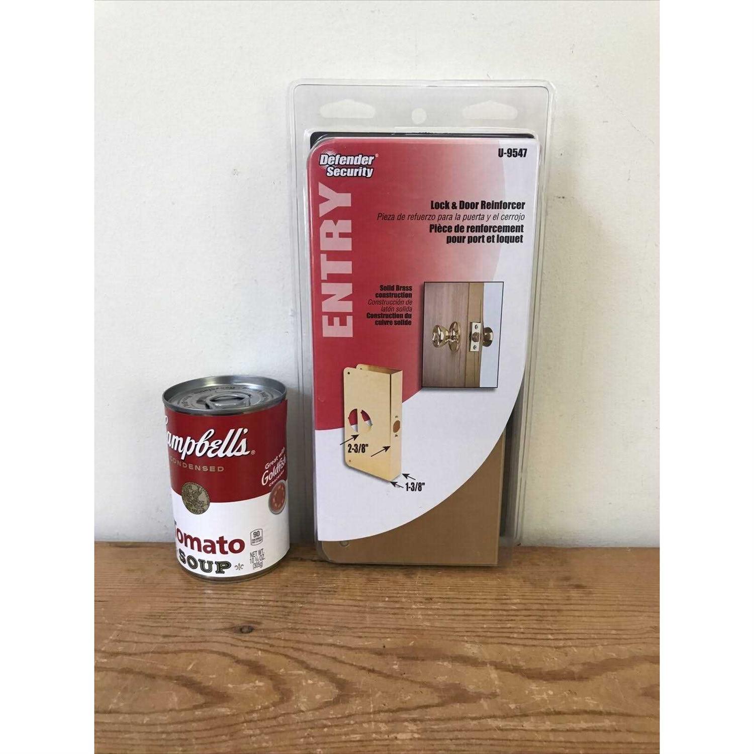 Defender Security Adjustable Door Strike Finish - MT - Mrs Treak