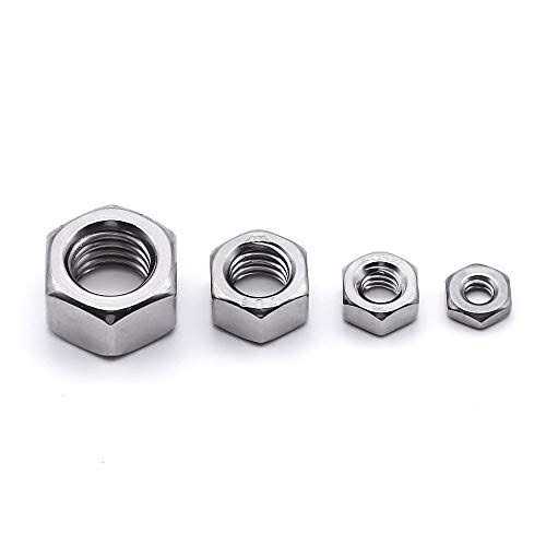 Stainless Steel Finished Hex Nut 304 Stainless Steel 18-8 Hexagon Nut - MT - Mrs Treak