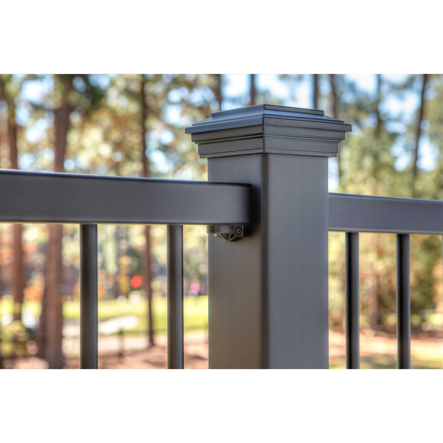 Trex 4-in x 4-in Classic White Composite Deck Post Skirt WTSKIRT4X4 - MT - Mrs Treak