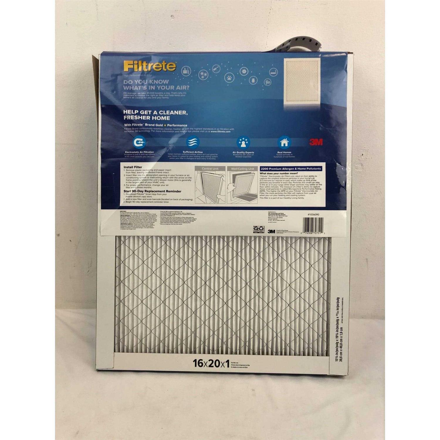 Filtrete Elite Allergen Healthy Living - MT - Mrs Treak