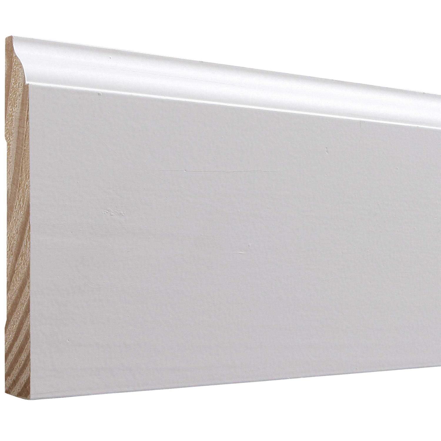 WM620 4 1/4H x 1/2P x 96L Baseboard Moulding - MT - Mrs Treak