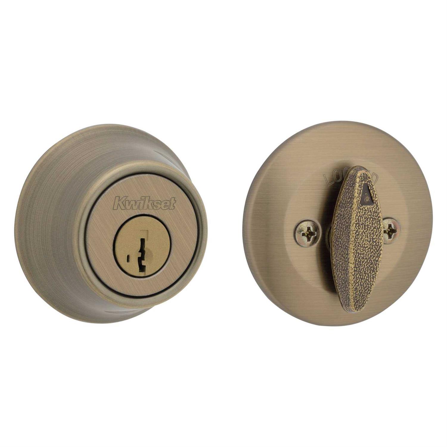 Kwikset Single Cylinder Deadbolt SmartKey - MT - Mrs Treak
