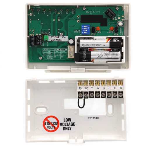 Luxpro PSDH121B Digital Non Programmable Heat Pump Thermostat - MT - Mrs Treak