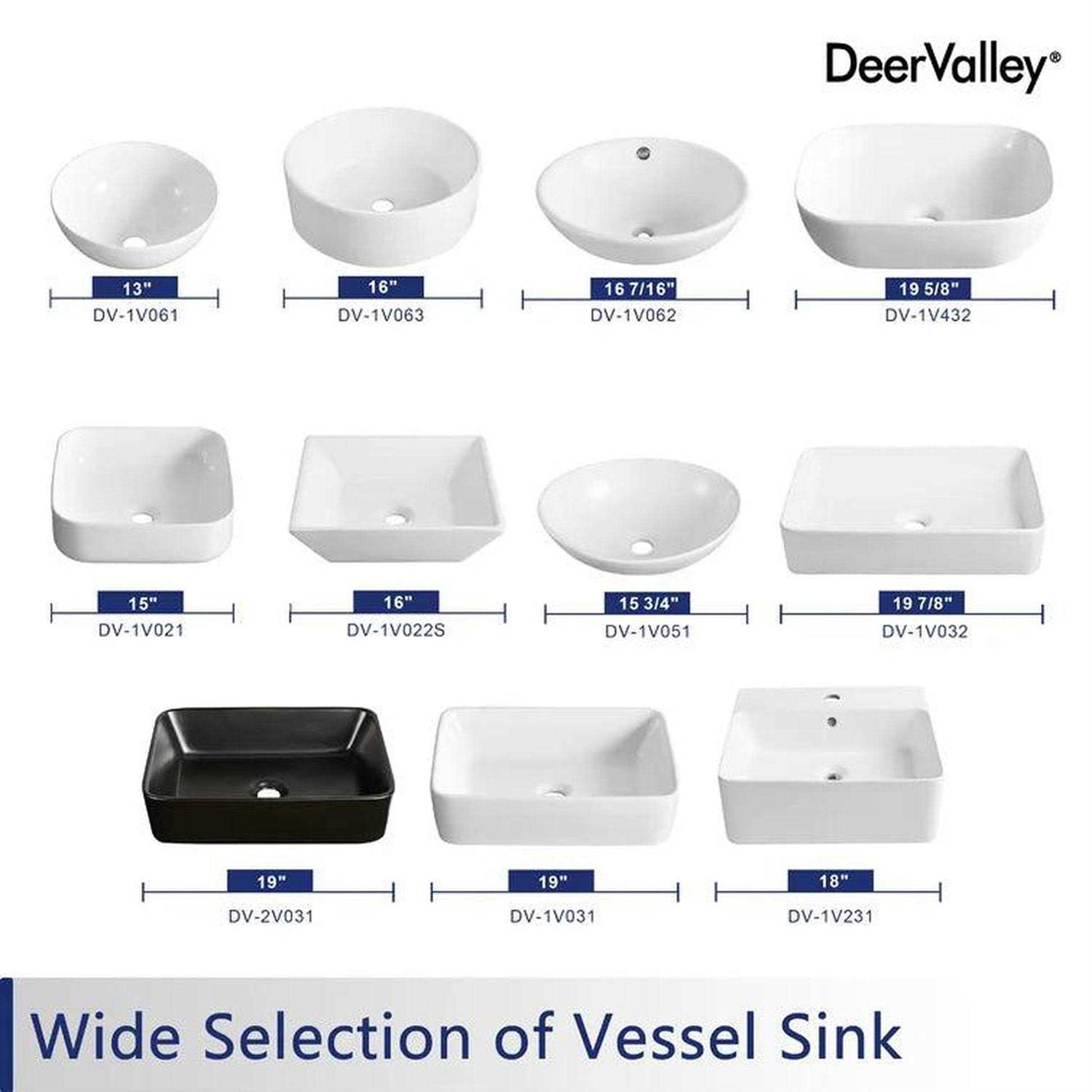 DeerValley Liberty 1-Piece 1.1/1.6 GPF Dual Flush Elongated Wall Hung Toilets - MT - Mrs Treak